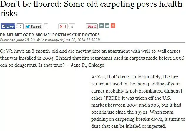 Old Carpenting